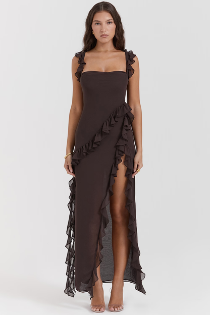 Venice | Ruched Maxi Dress