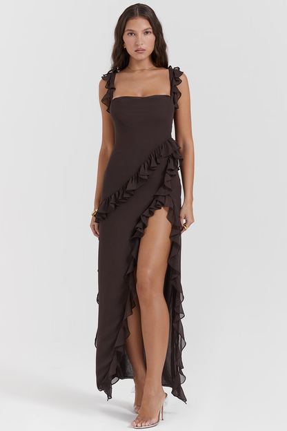 Venice | Ruched Maxi Dress