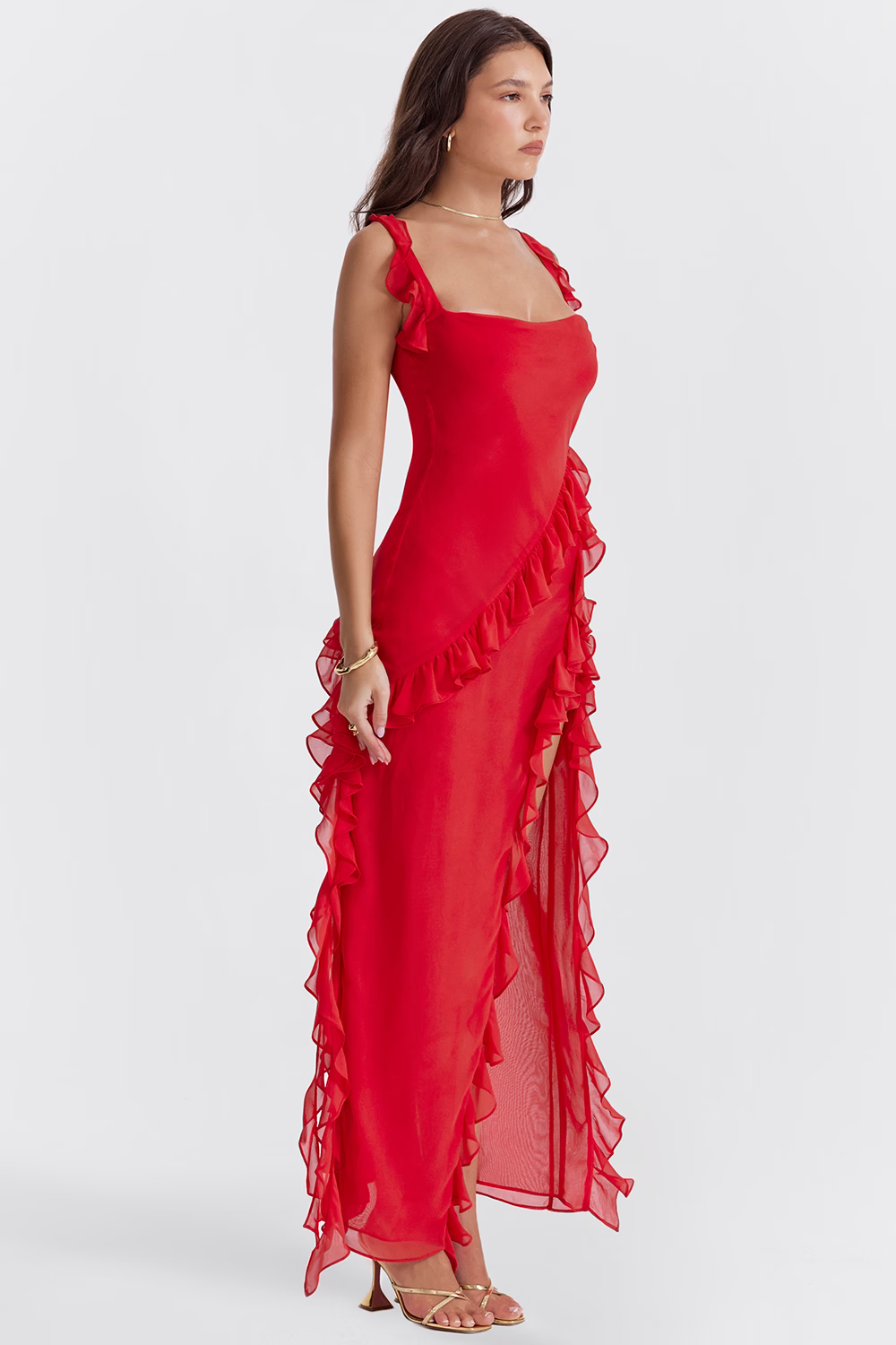 Venice | Ruched Maxi Dress