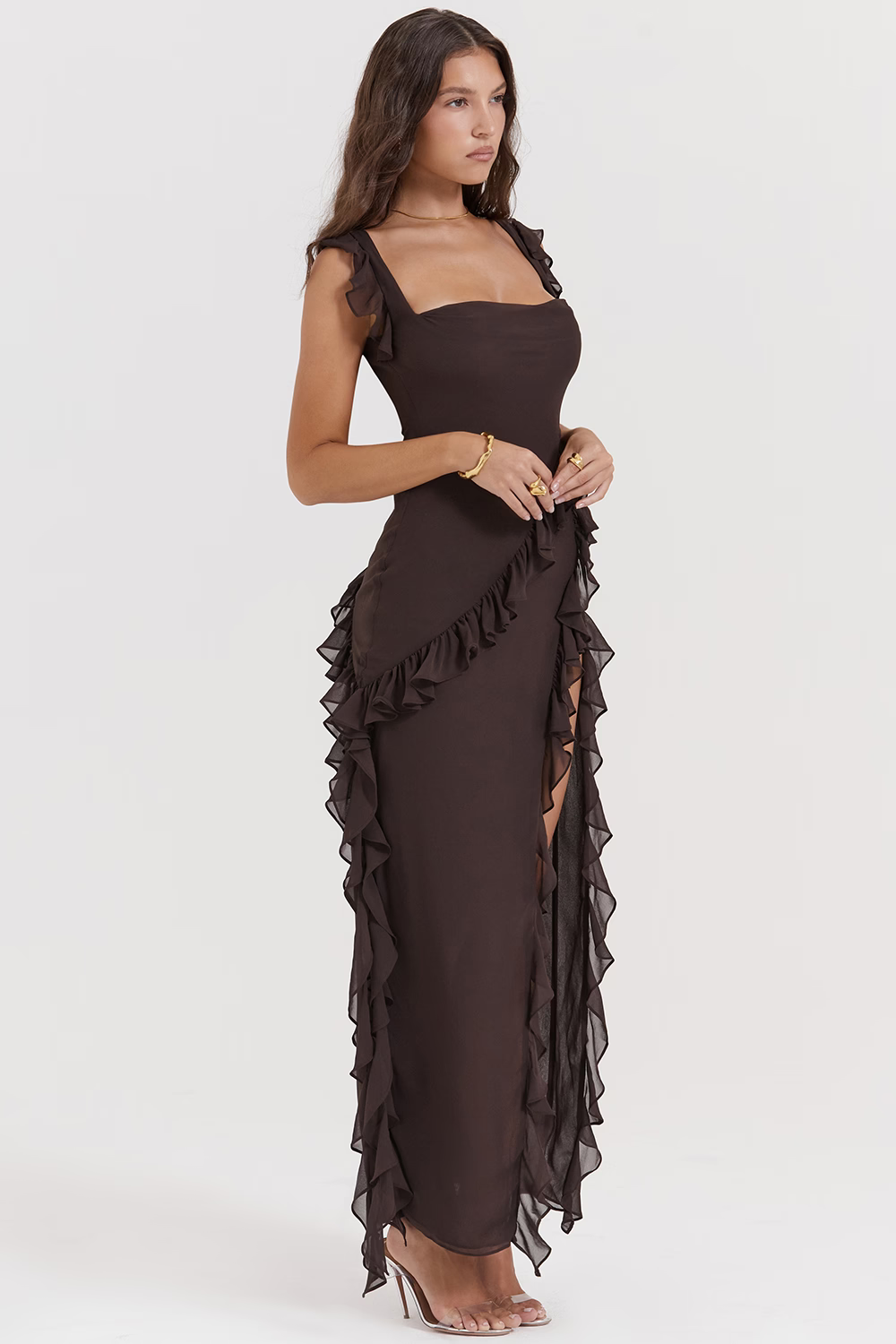 Venice | Ruched Maxi Dress